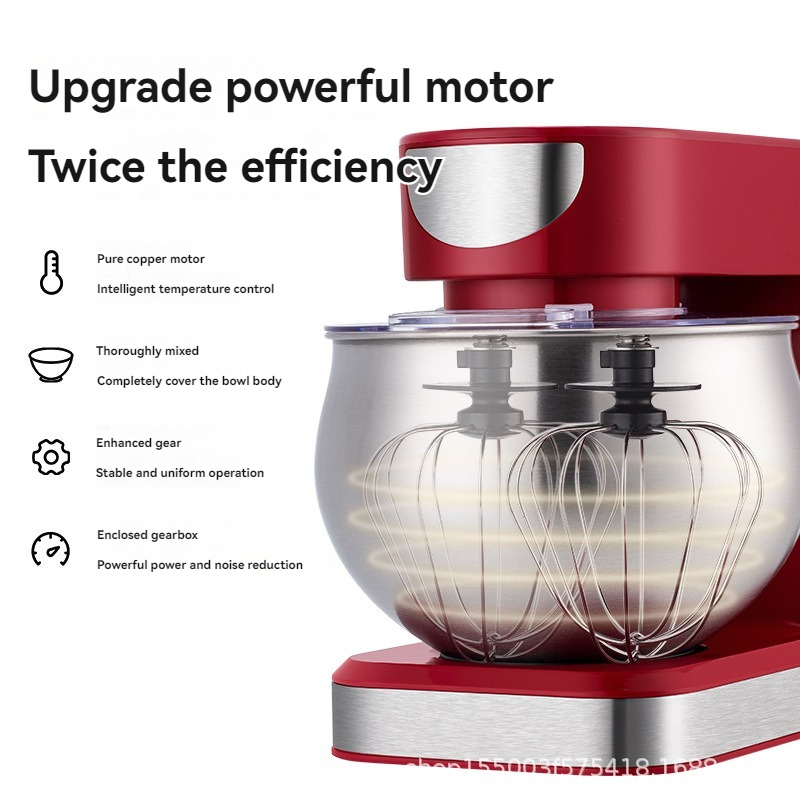 Commercial Kitchen Mixers Dough Mixer - خلاط كهربائي بست سرعات من الفولاذ