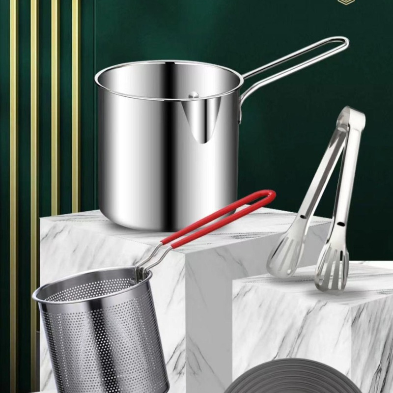 مقلاة عميقة من الفولاذ المقاوم - مراجعة Commercial Kitchen Pans وسعره