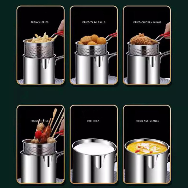 مقلاة عميقة من الفولاذ المقاوم - مراجعة Commercial Kitchen Pans وسعره