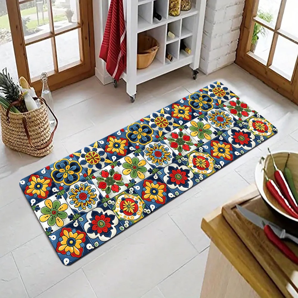 سجادة أرضية بنمط البحر الأبيض  - مراجعة Commercial Kitchen Tile Flooring وسعره