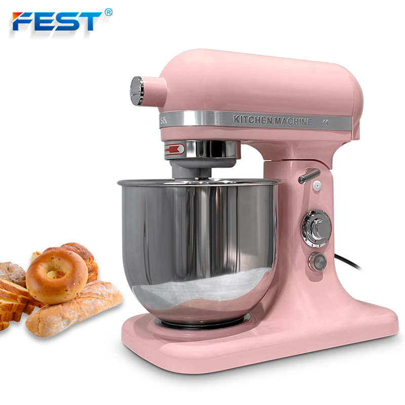المطبخ المنزلي 7 لتر وعاء خلط  - مراجعة Commercial Kitchen Mixers Dough Mixer وسعره