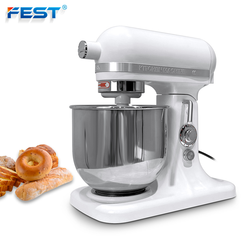 المطبخ المنزلي 7 لتر وعاء خلط  - مراجعة Commercial Kitchen Mixers Dough Mixer وسعره