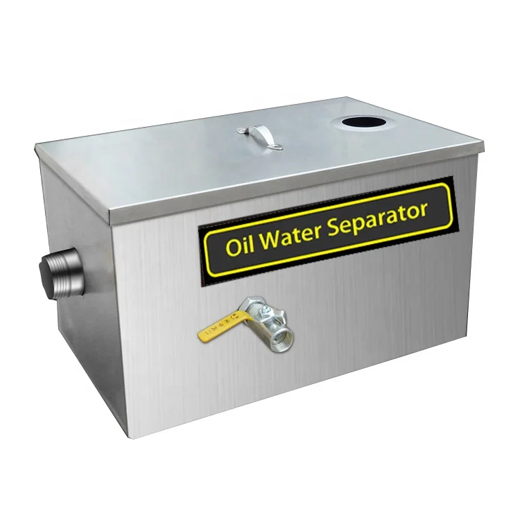فاصل الزيت عن الماء/مصيدة الده - مراجعة Commercial Kitchen Grease Trap وسعره