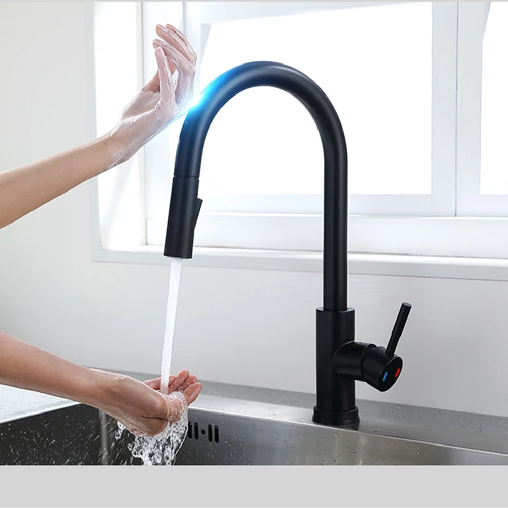 DQOK صنبور المطبخ سحب مستشعر ا - مراجعة Commercial Kitchen Faucet وسعره