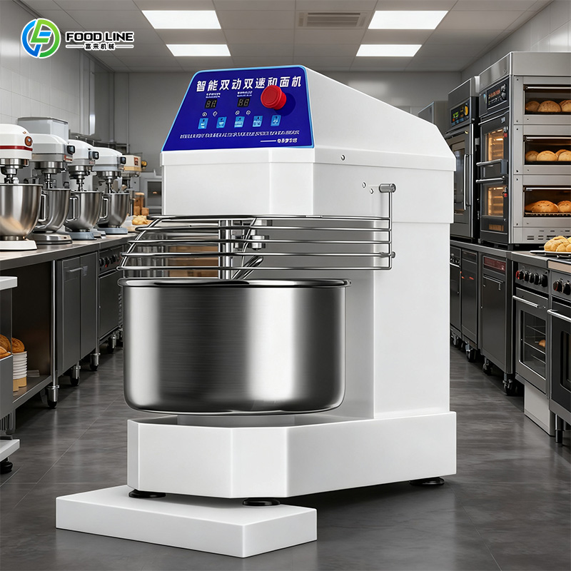 خلاط عجين صغير سعة 5 كجم للمطب - مراجعة Commercial Kitchen Mixers Dough Mixer وسعره