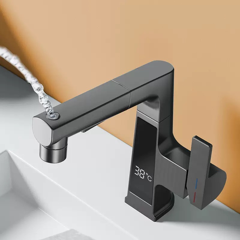 شاشة ديجيتال سحب صنبور ذكي است - مراجعة Commercial Kitchen Faucet وسعره