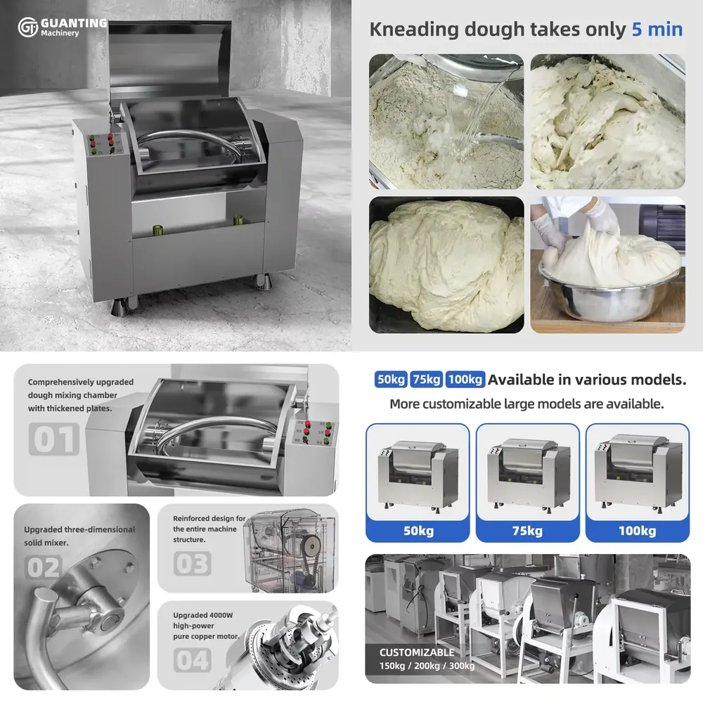 خلاط عجين الخبز الصناعي عالي ا - مراجعة Commercial Kitchen Mixers Dough Mixer وسعره