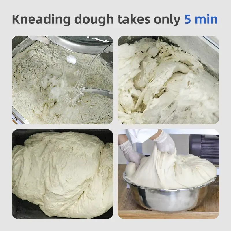خلاط عجين الخبز الصناعي عالي ا - مراجعة Commercial Kitchen Mixers Dough Mixer وسعره