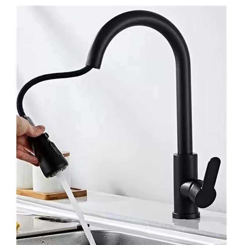 حنفية مطبخ سوداء قابلة للسحب م - مراجعة Commercial Kitchen Faucet وسعره