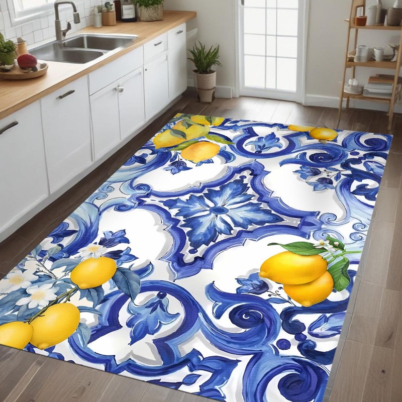 سجادة مطبخ بتصميم فسيفساء البح - مراجعة Commercial Kitchen Tile Flooring وسعره