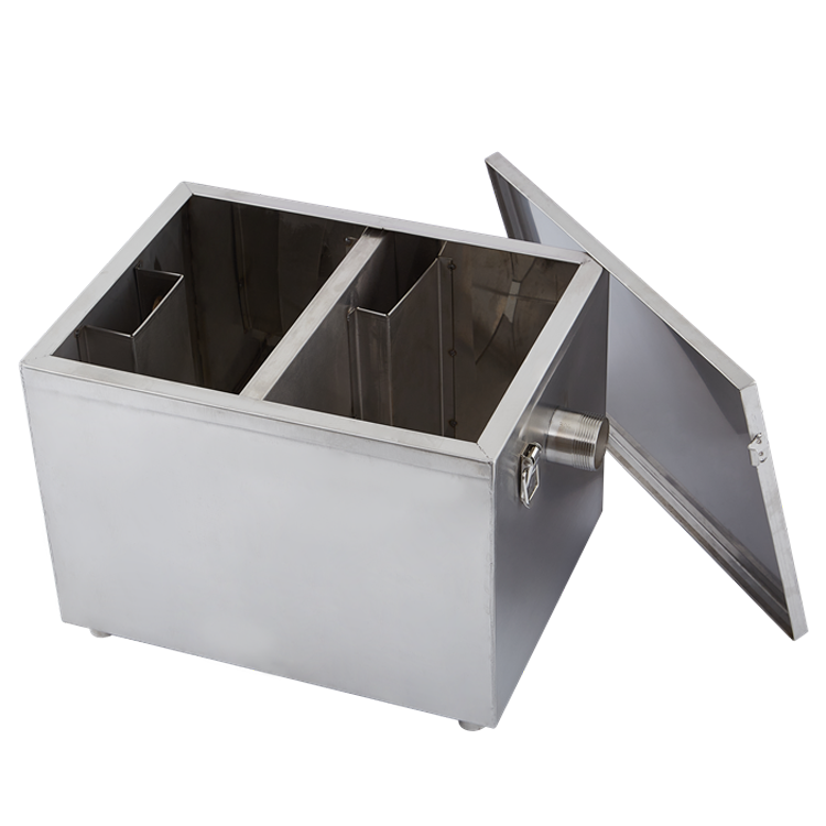 فاصل الزيت عن الماء/مصيدة الده - مراجعة Commercial Kitchen Grease Trap وسعره