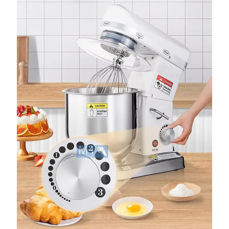 خلاط طعام كهربائي تجاري للمخاب - مراجعة Commercial Kitchen Mixers Dough Mixer وسعره