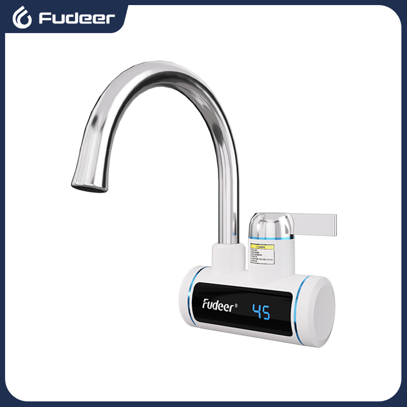 Fudeer سخان مياه كهربي 220 فول - مراجعة Commercial Kitchen Faucet وسعره