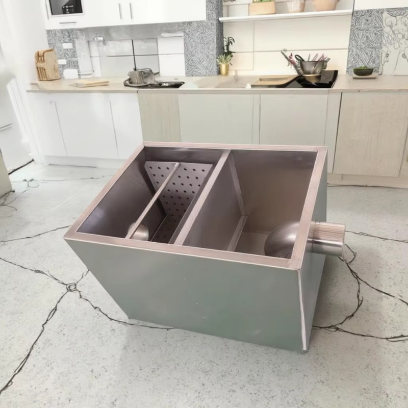 مصيدة شحم المطبخ الجديدة المصن - مراجعة Commercial Kitchen Grease Trap وسعره